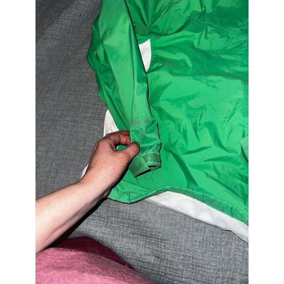The North Face Women’s HyVent Jacket Size xs Green/White - Picture 5 of 5